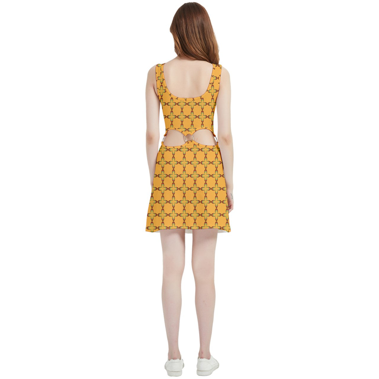 Easy On The Eyes Velvet Cutout Dress