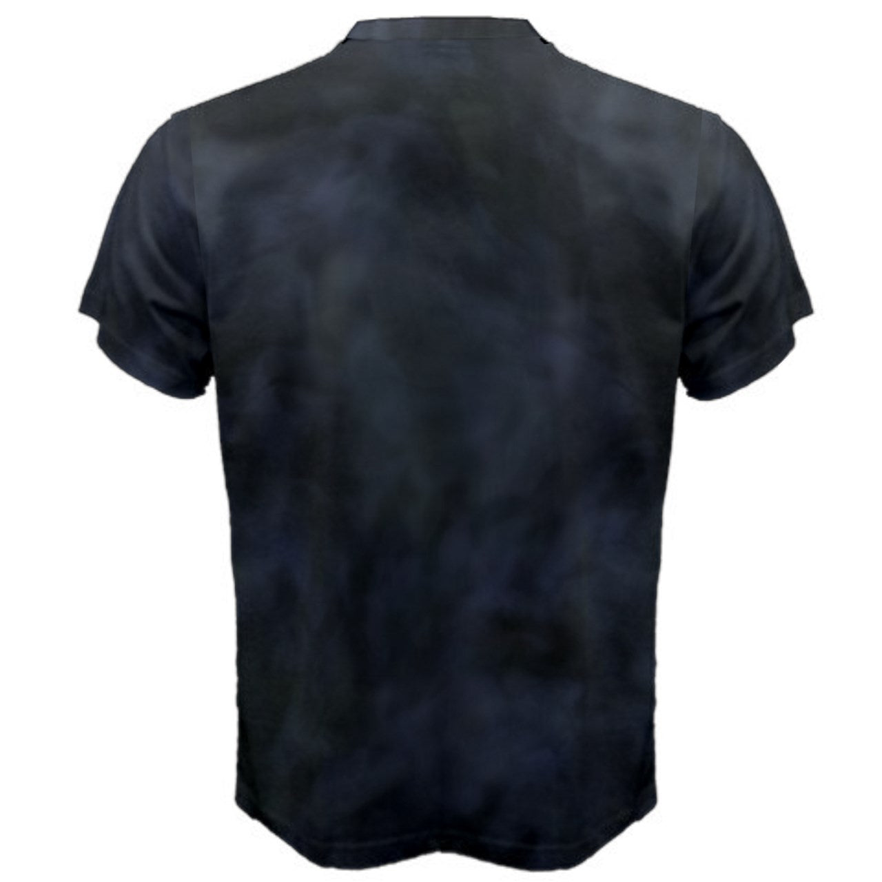 Smokey Blue Tie Dye Smiley Cotton Tee