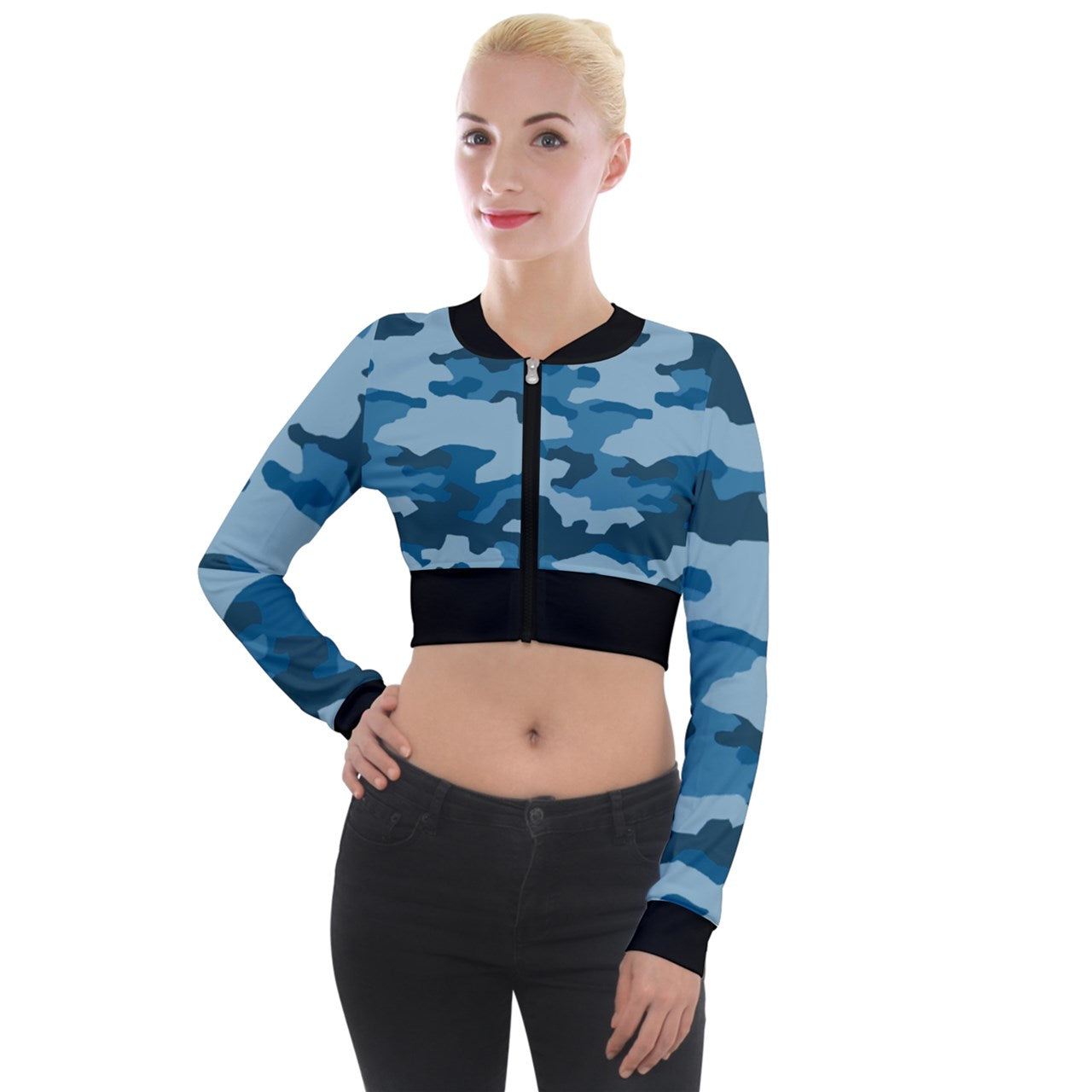 y2k Soldier Western Long Sleeve Cropped Velvet Jacket