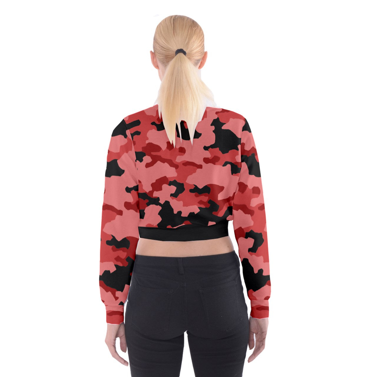 y2k Soldier Southern Cropped Sweatshirt