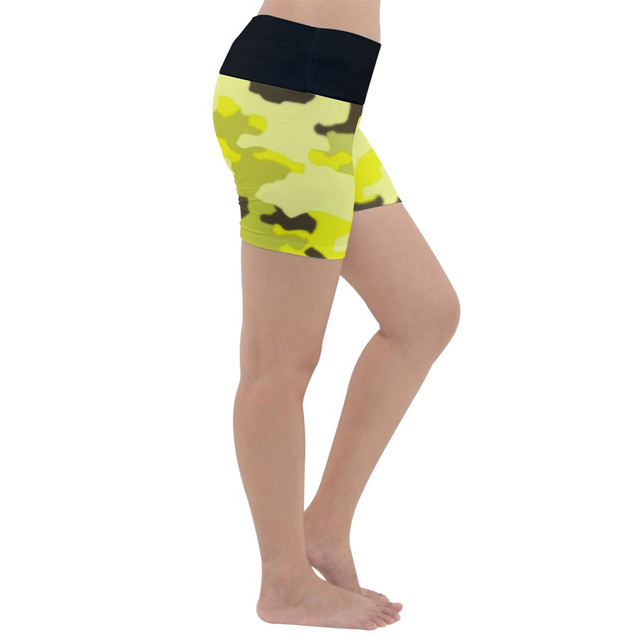 y2k Soldier Eastern Lightweight Velour Yoga Shorts