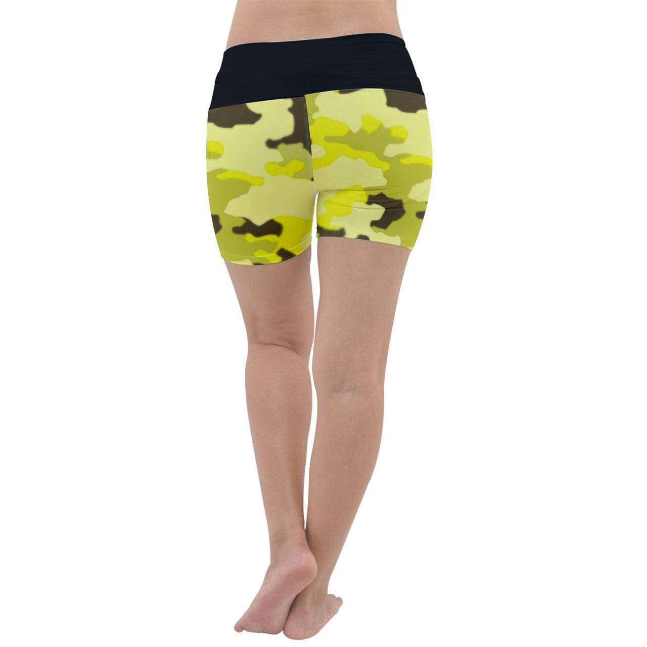 y2k Soldier Eastern Lightweight Velour Yoga Shorts