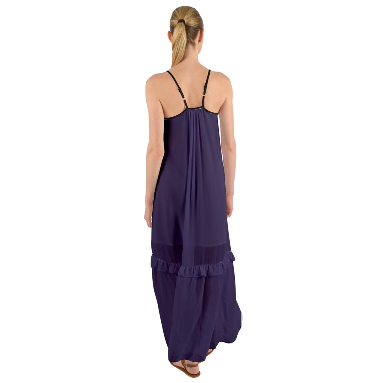 Twilight Cami Maxi Ruffle Chiffon Underdress
