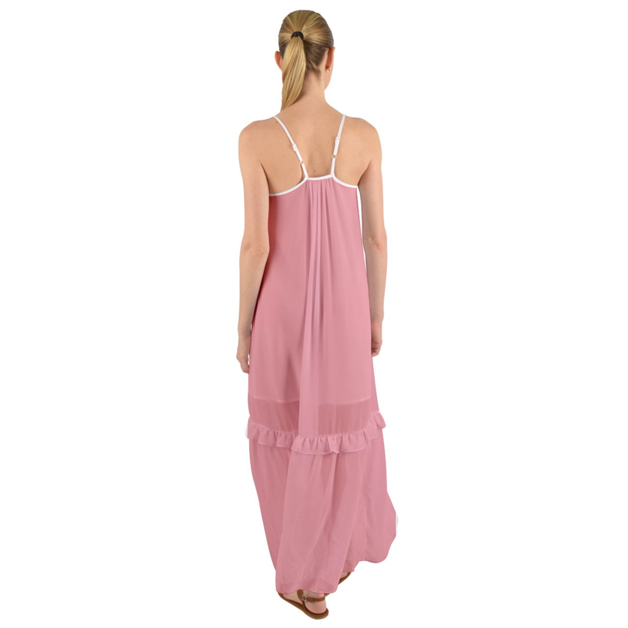 My Milkshake Cami Maxi Ruffle Chiffon Underdress
