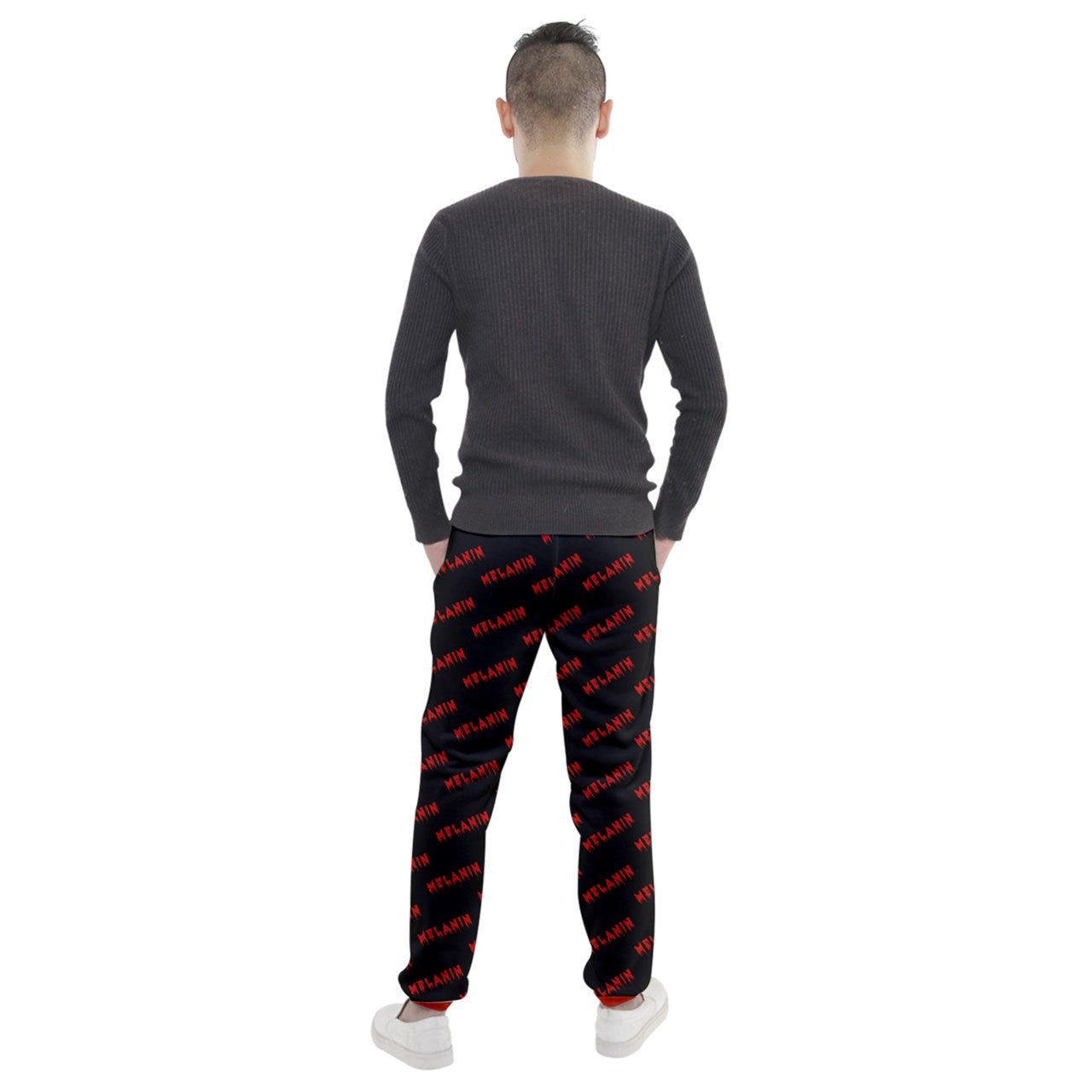 MELANIN Red Tiles Jogger Sweatpants