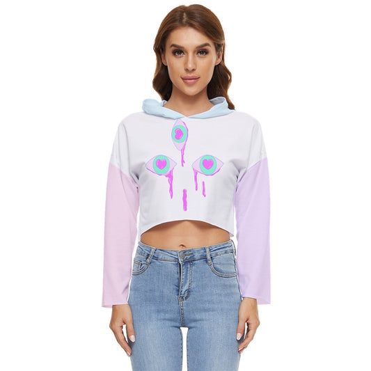 Third Eye Lightweight Cropped Hoodie