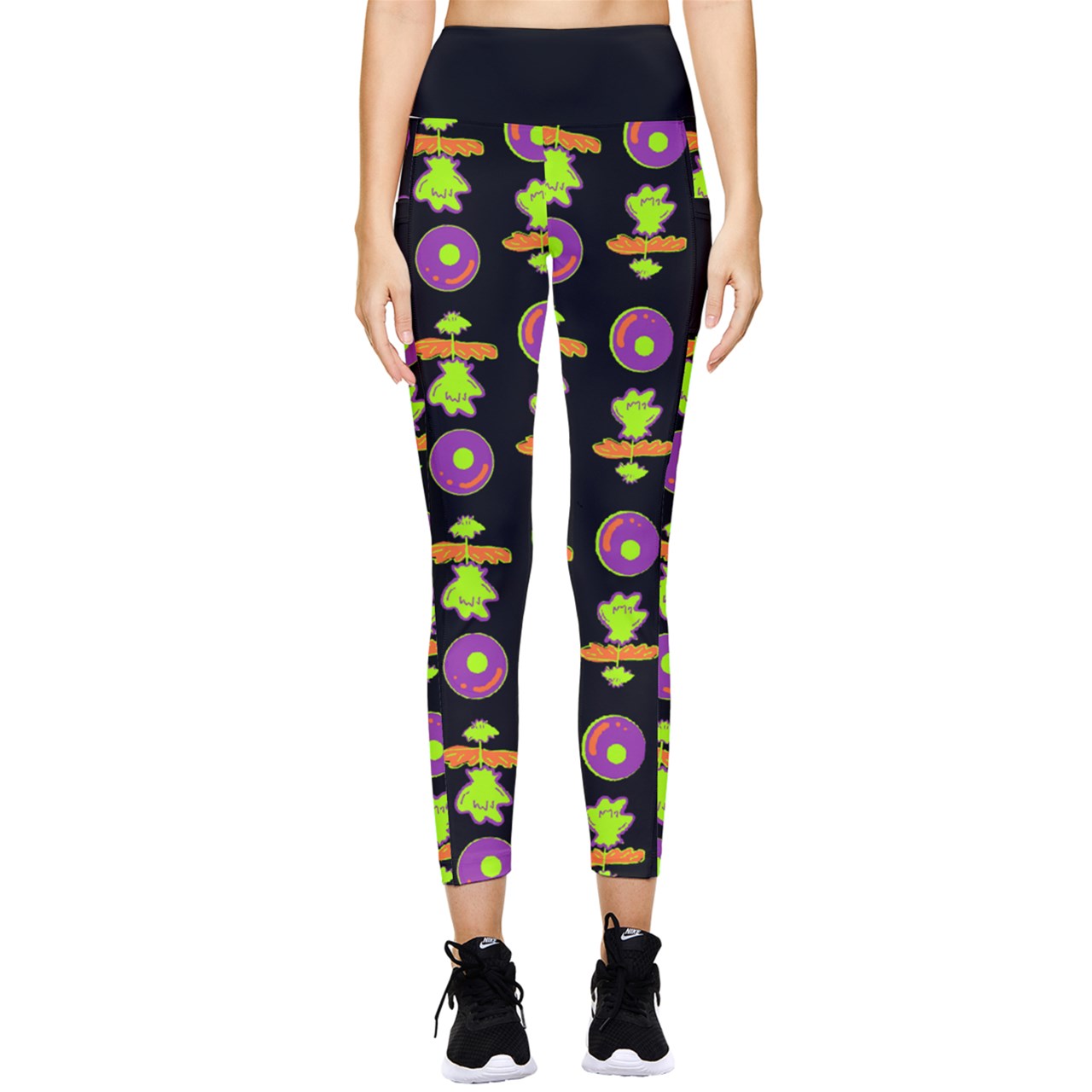 Spooky Flora Pocket Leggings