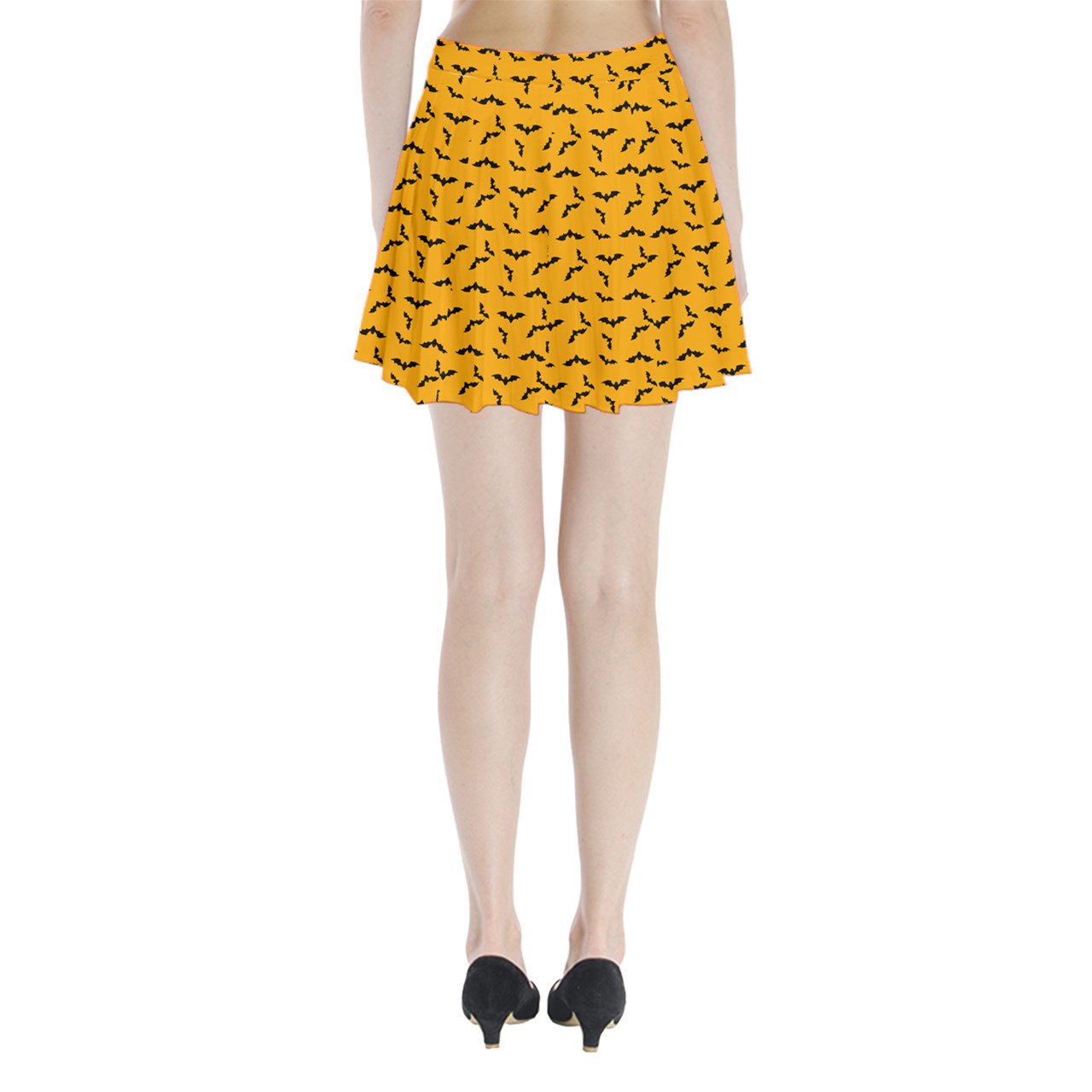 Batty Pleated Mini Skirt