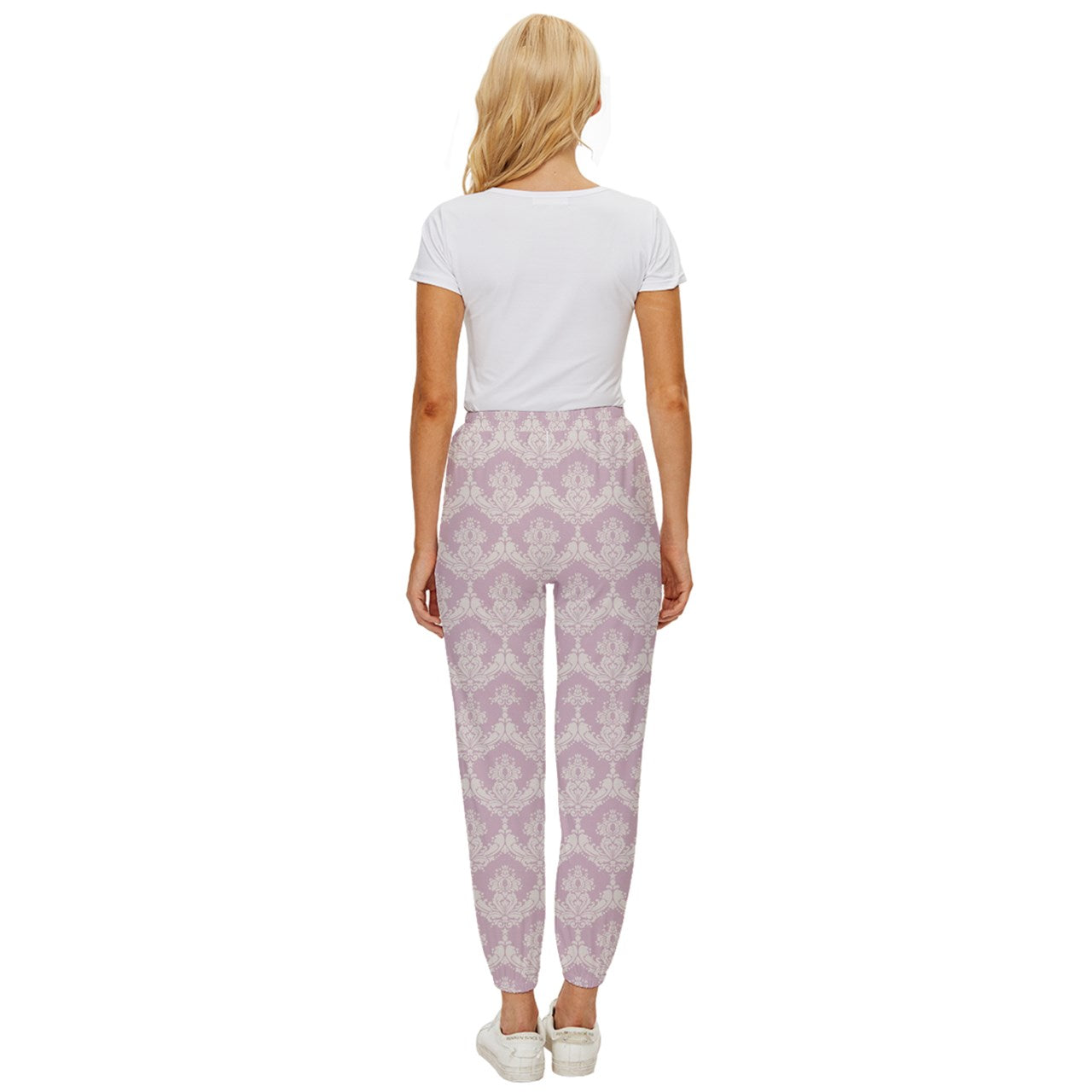 Blushing Beauty Cropped Drawstring Pants