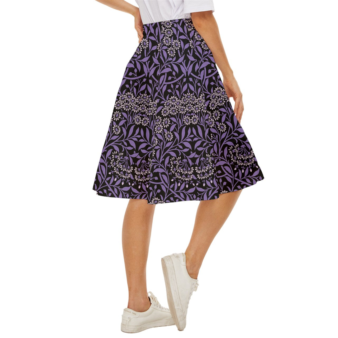 Moonlight Bloom Classic Short Skirt