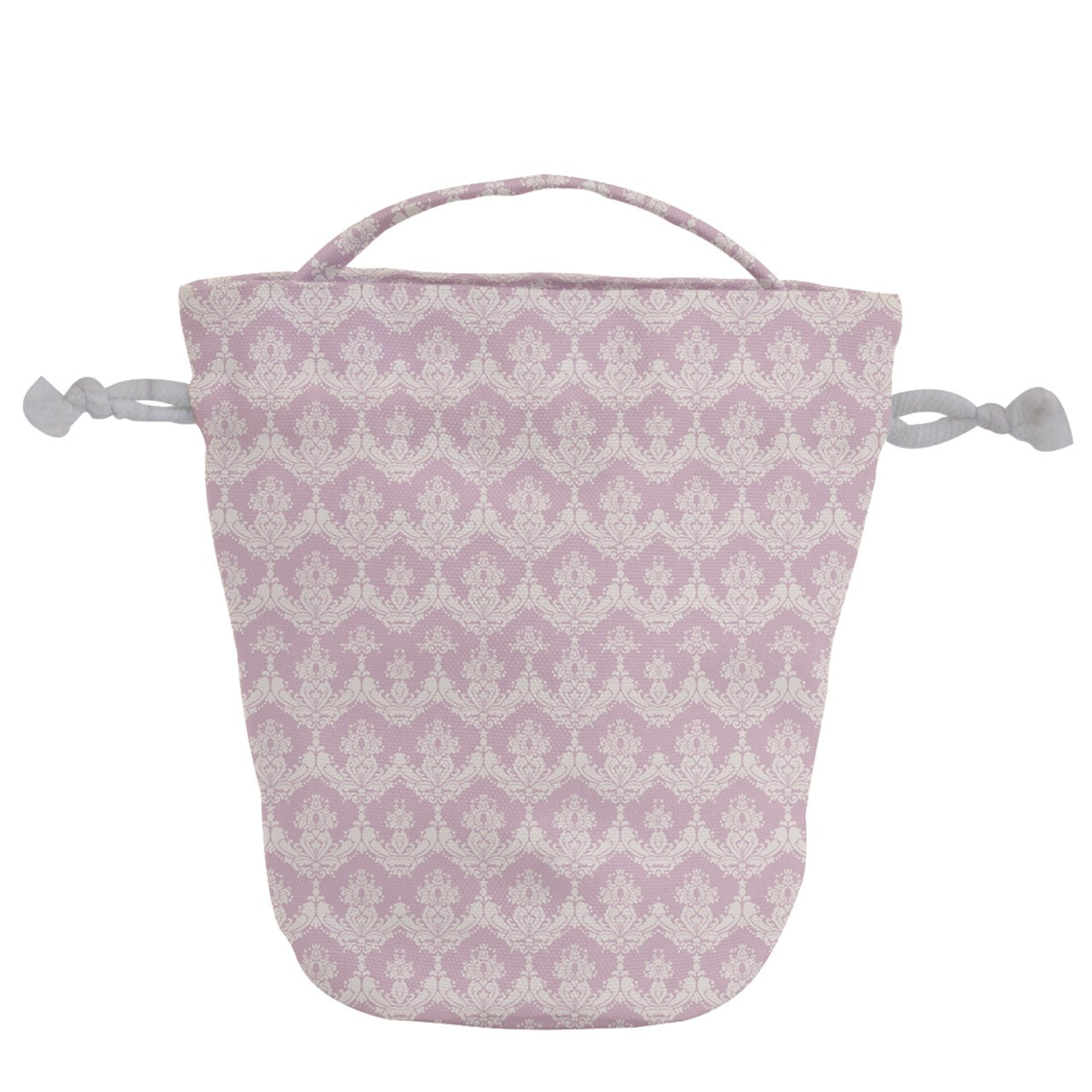 Blushing Beauty Drawstring Bucket Bag