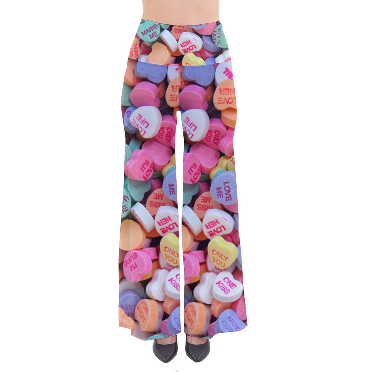 Candy Hearts So Vintage Palazzo Pants