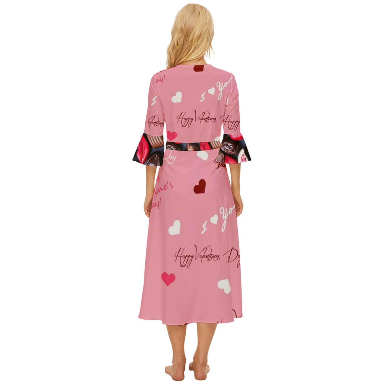 Sweet Valentine's Midsummer Wrap Dress