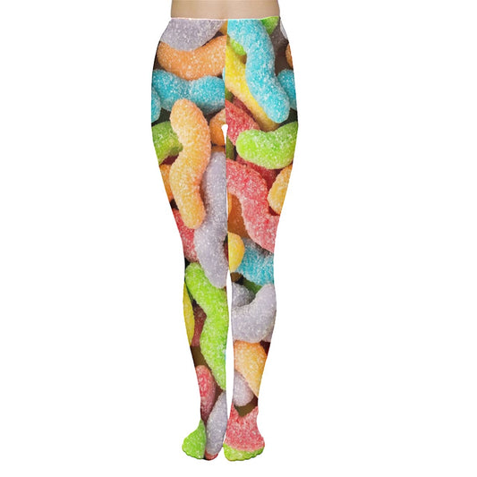 Neon Gummy Tights