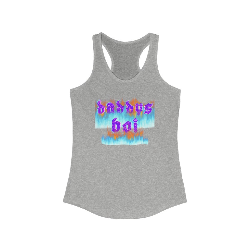 Daddys Boy hot Racerback Tank