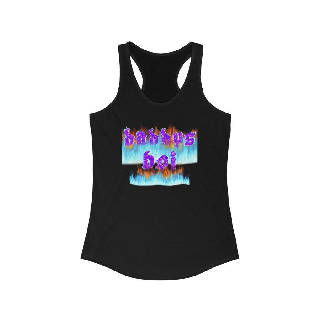 Daddys Boy hot Racerback Tank