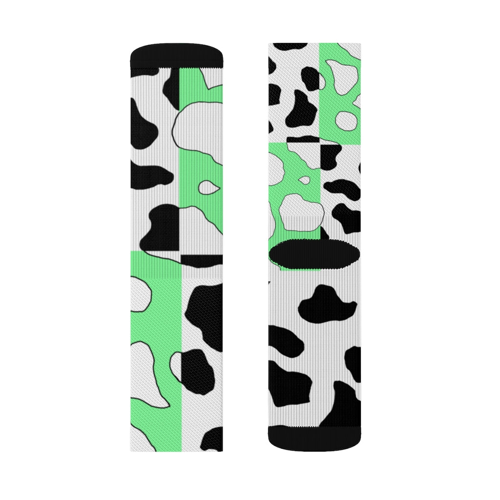Softboi Green Cowboi Sublimation Socks