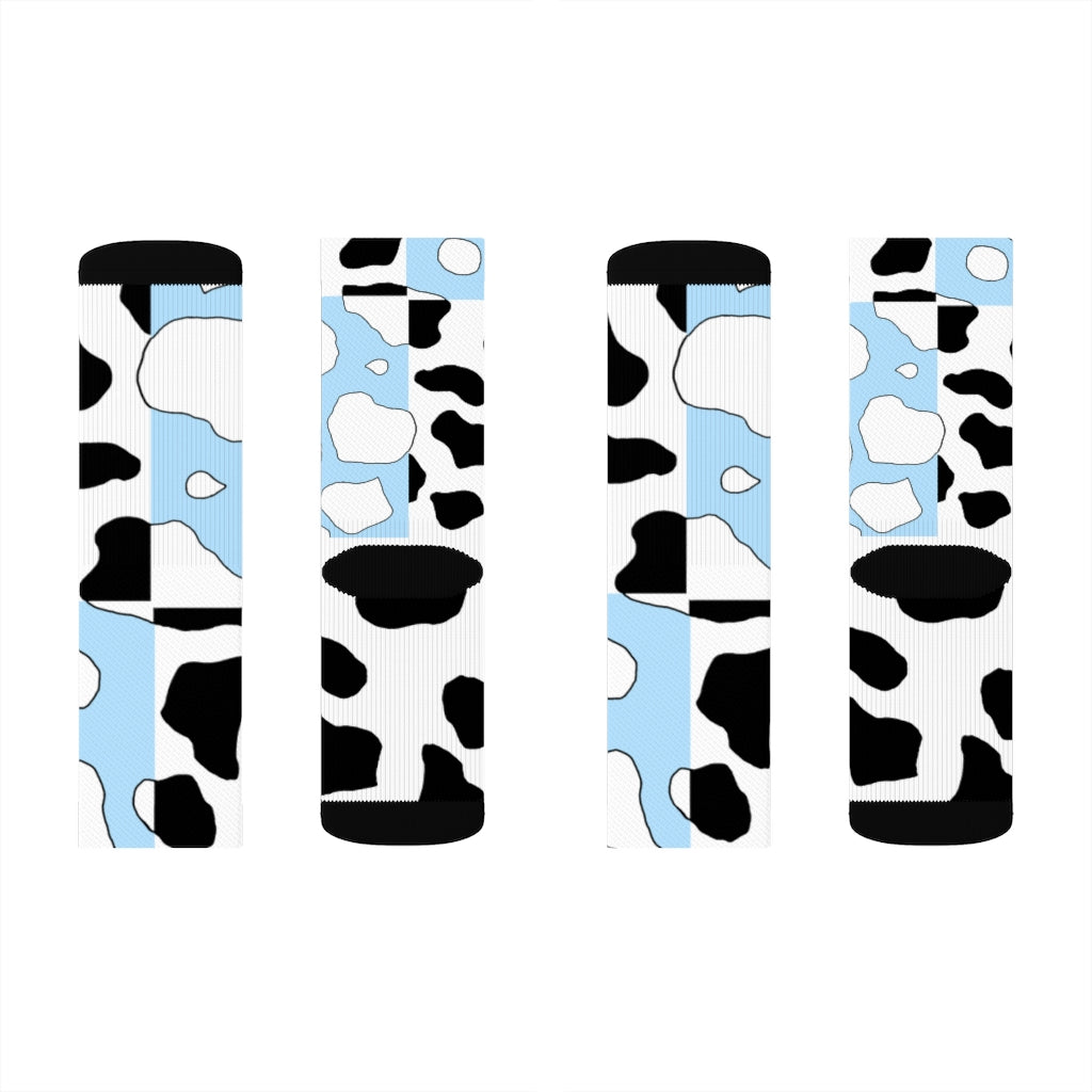 Softboi Blue Cowboi Sublimation Socks