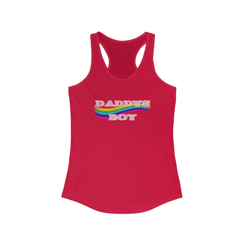 Daddys Boy Racerback Tank