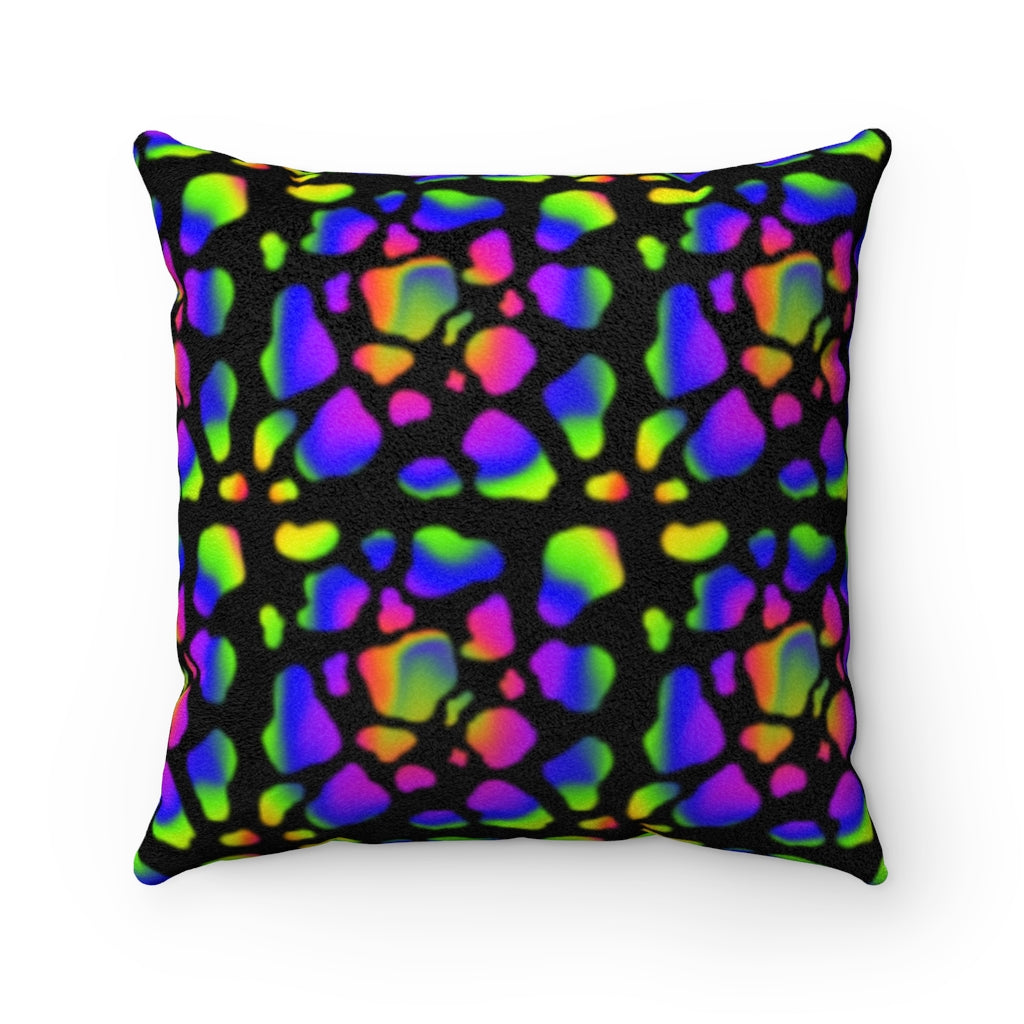 lava lover Faux Suede Square Pillow