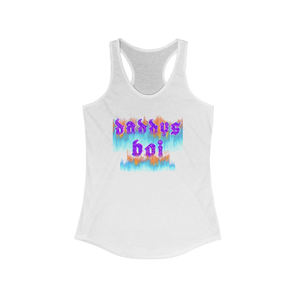 Daddys Boy hot Racerback Tank