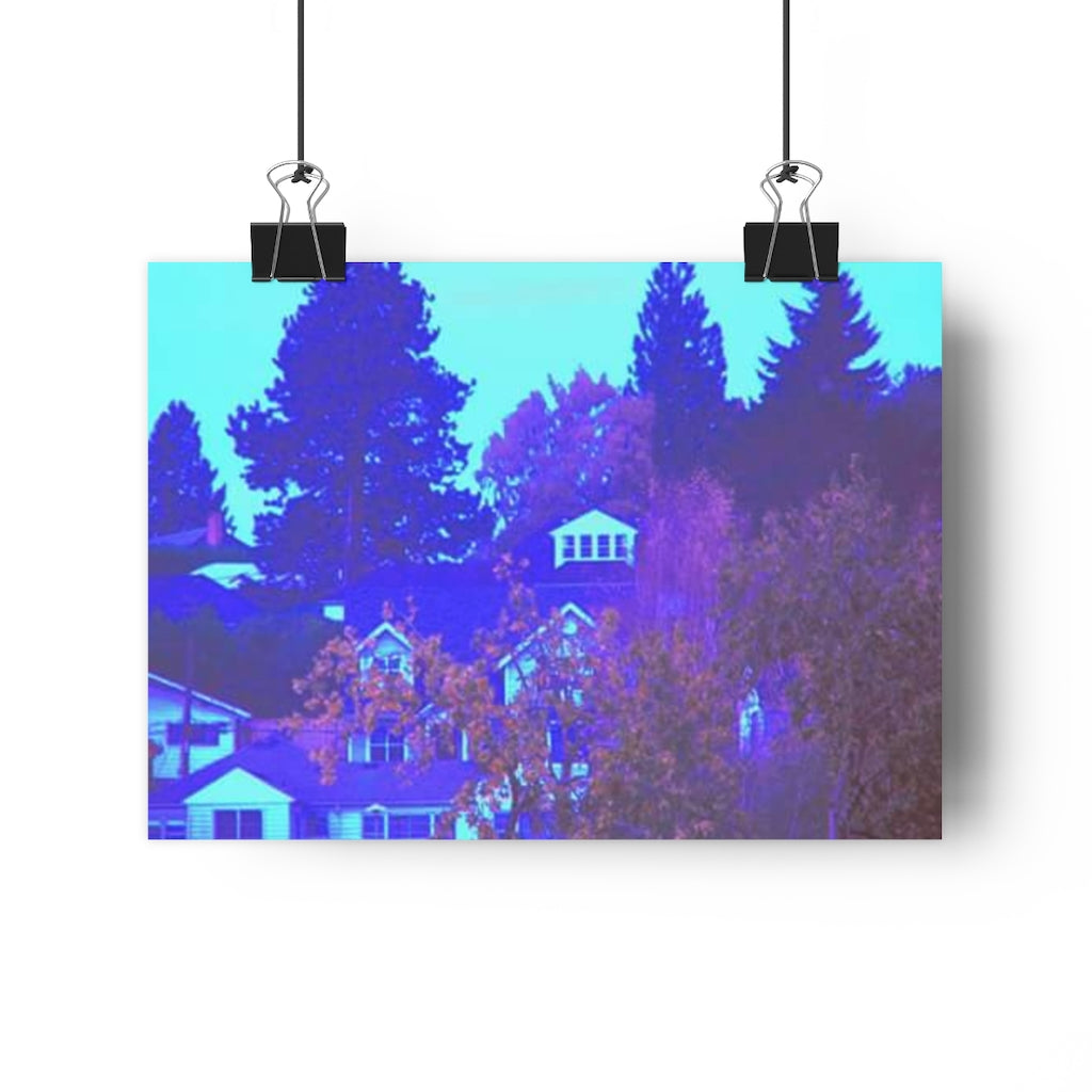 Winter From The East Window Giclée Art Print