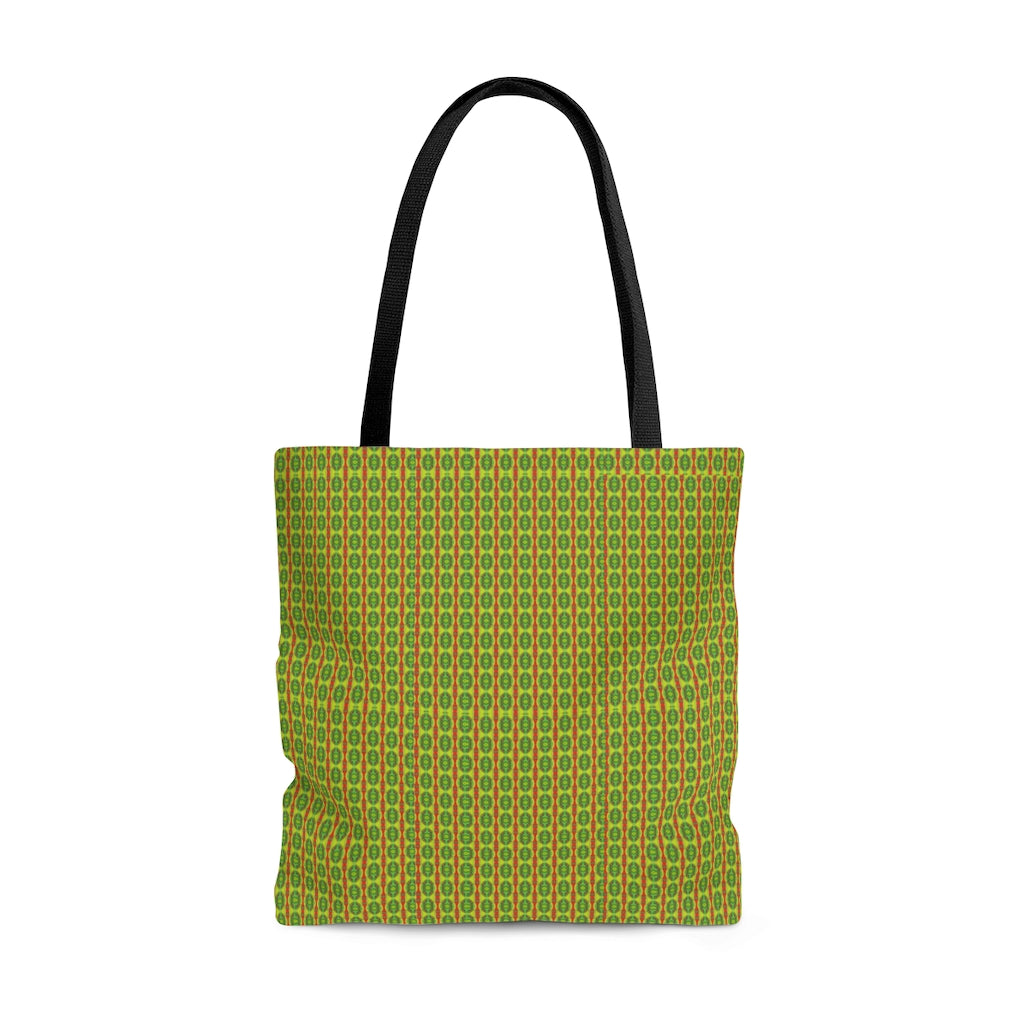 Divine Autumn Black Lined Tote Bag