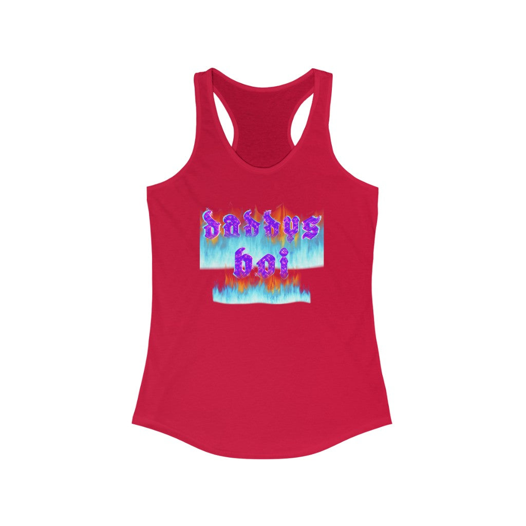 Daddys Boy hot Racerback Tank