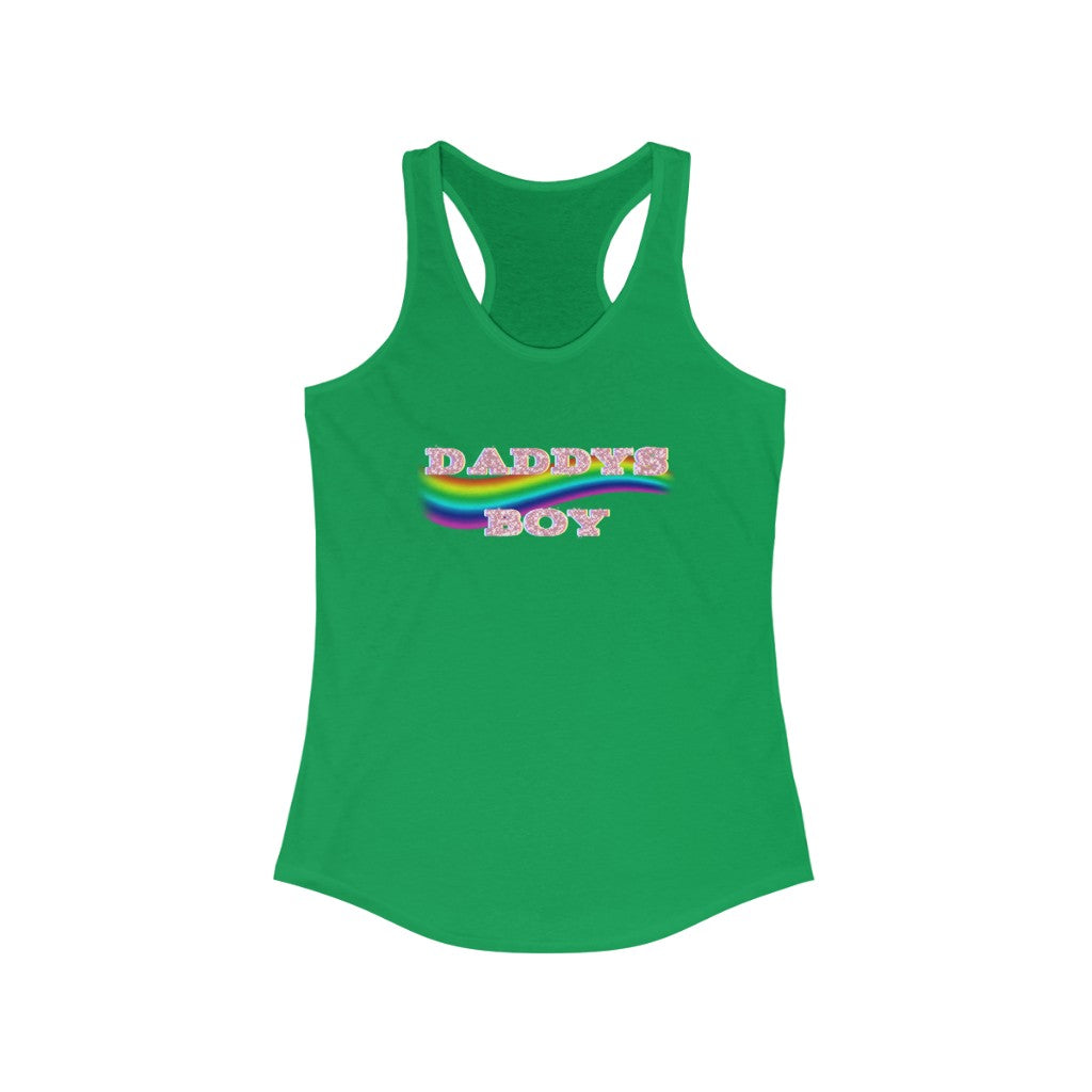 Daddys Boy Racerback Tank