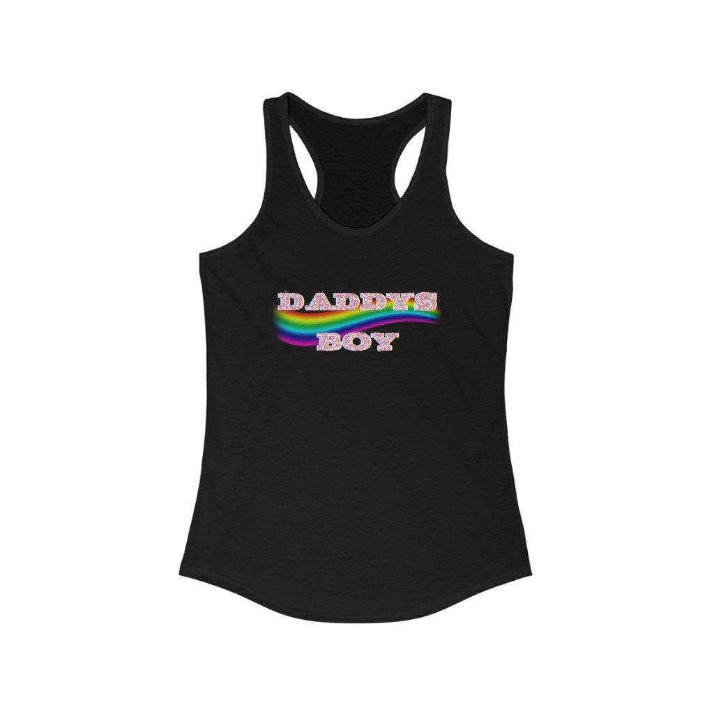 Daddys Boy Racerback Tank