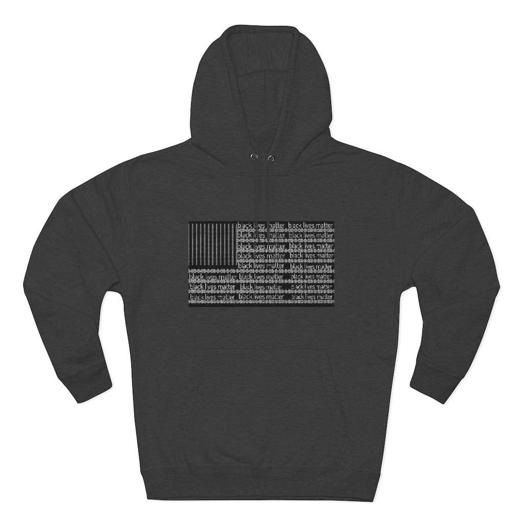 BLM Flag Pullover Hoodie