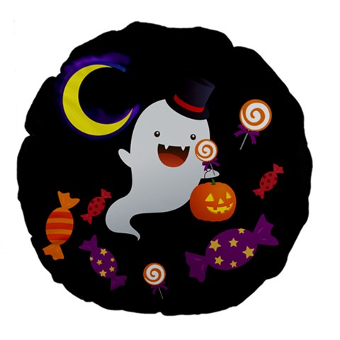 Sugar Rush Spook Large 18" Premium Flano Round Cushion