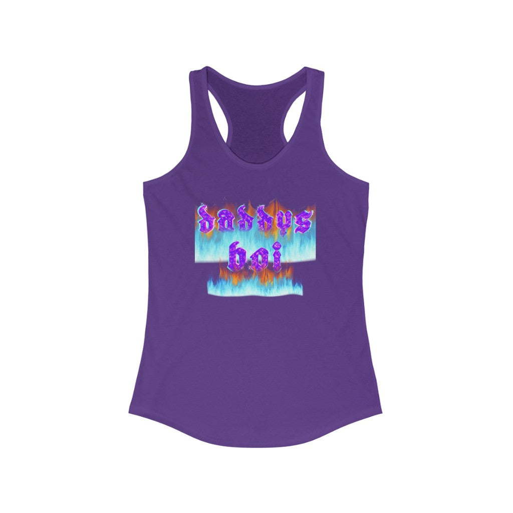 Daddys Boy hot Racerback Tank