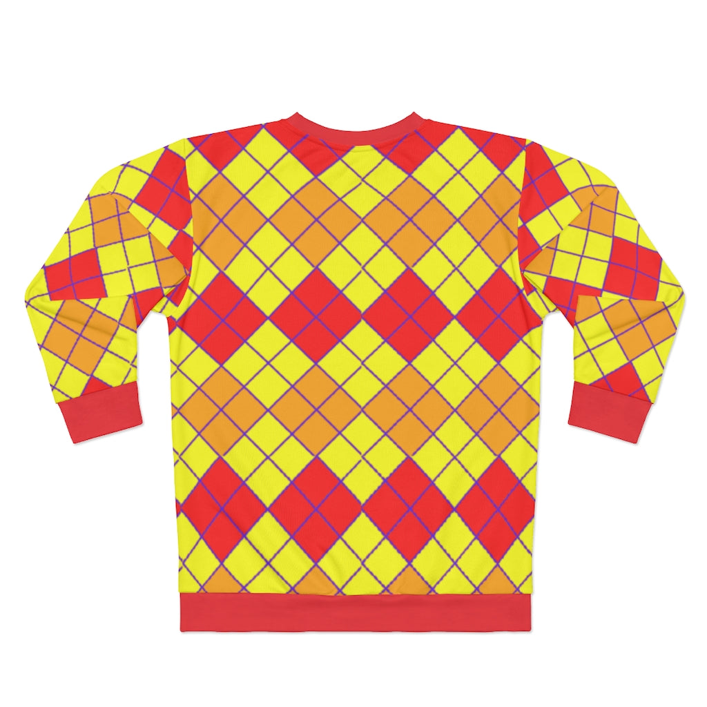 Ketchup And Mustard Argyle Sweatshirt