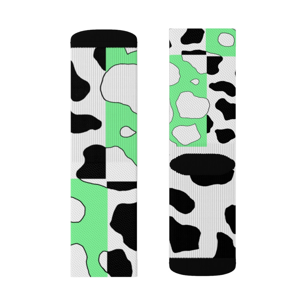 Softboi Green Cowboi Sublimation Socks