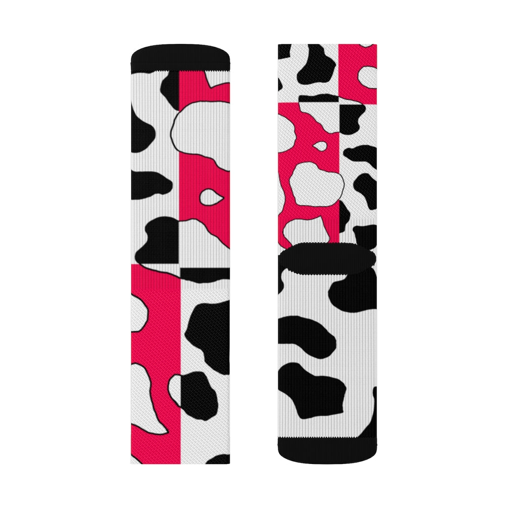 e-boi Pink Cowboi Sublimation Socks