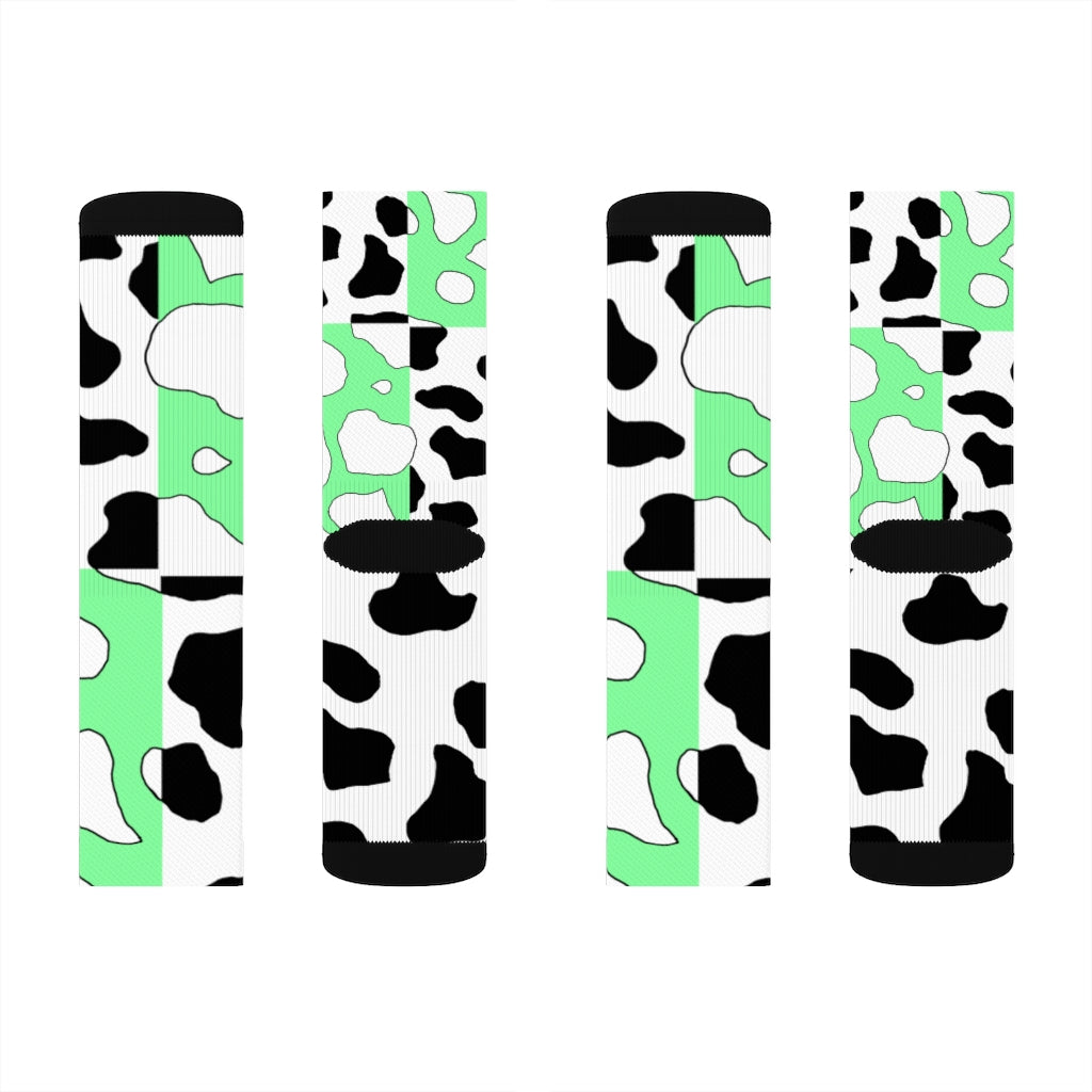Softboi Green Cowboi Sublimation Socks