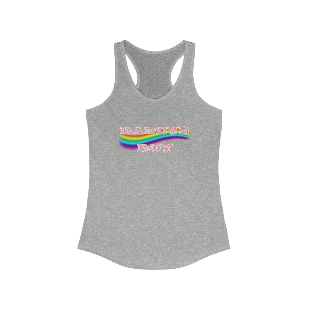 Daddys Boy Racerback Tank
