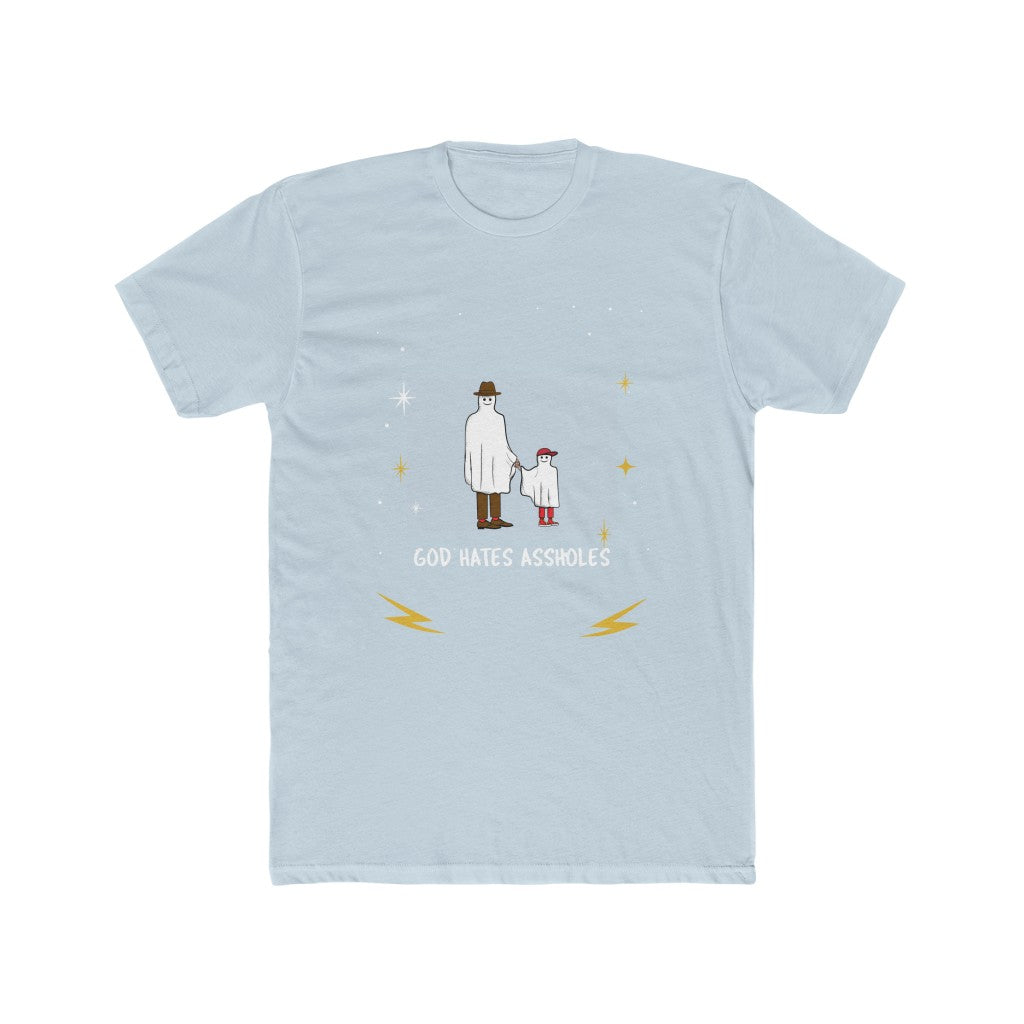 God Hates Assholes Cotton Crew Tee