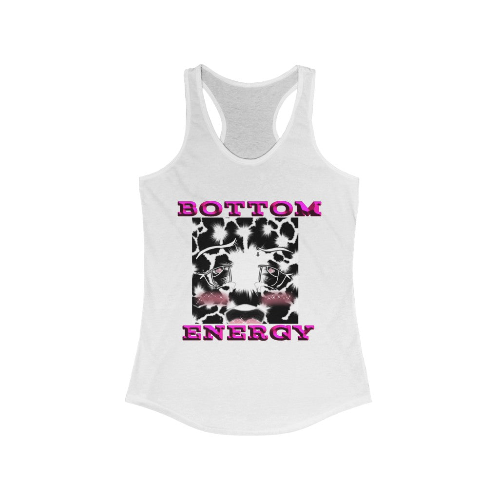 Bottom Energy Anime Face Racerback Tank