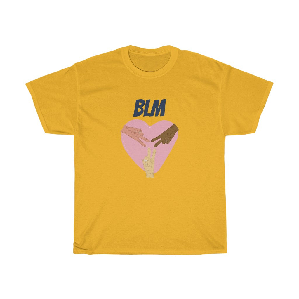 BLM Peace Sigil Cotton Tee