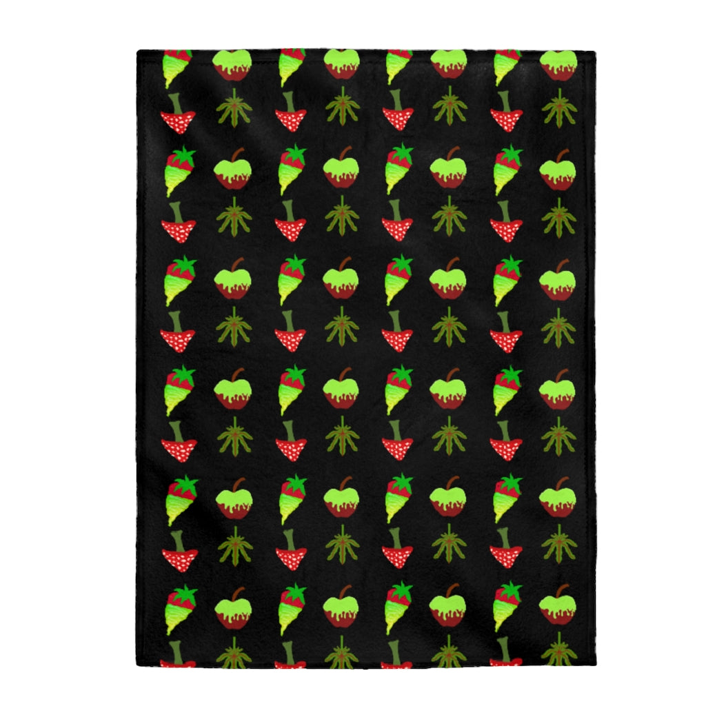 Saturn's Substance Velveteen Plush Blanket