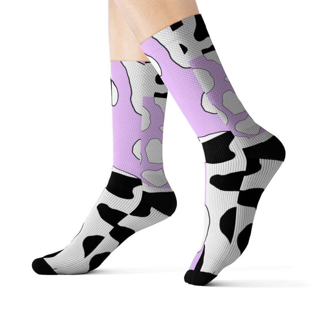 Softboi Purple Cowboi Sublimation Socks