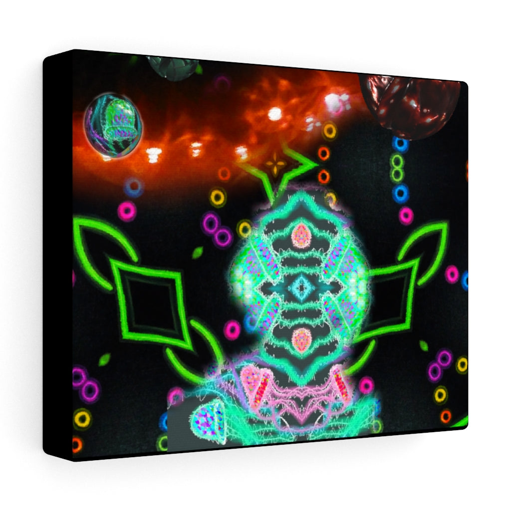 Space Child Stretched Canvas