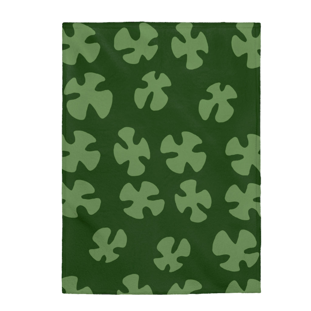reggies camo Velveteen Plush Blanket