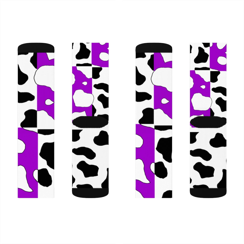 e-boi Purple Cowboi Sublimation Socks