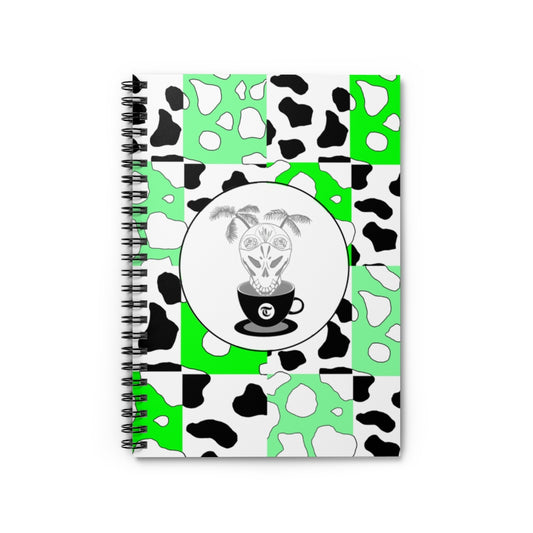 Cowboi Green Spiral Notebook - Ruled Line