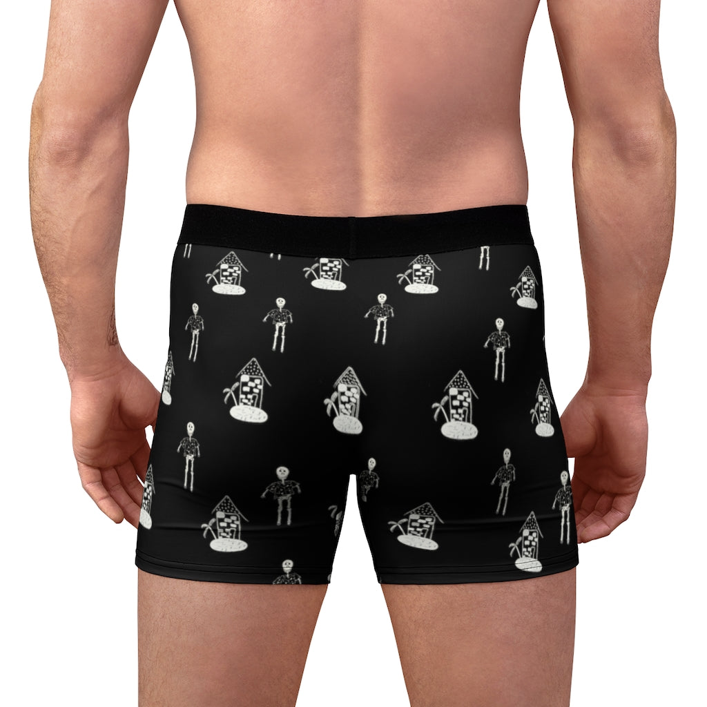 hawaiian skeleton butch Briefs