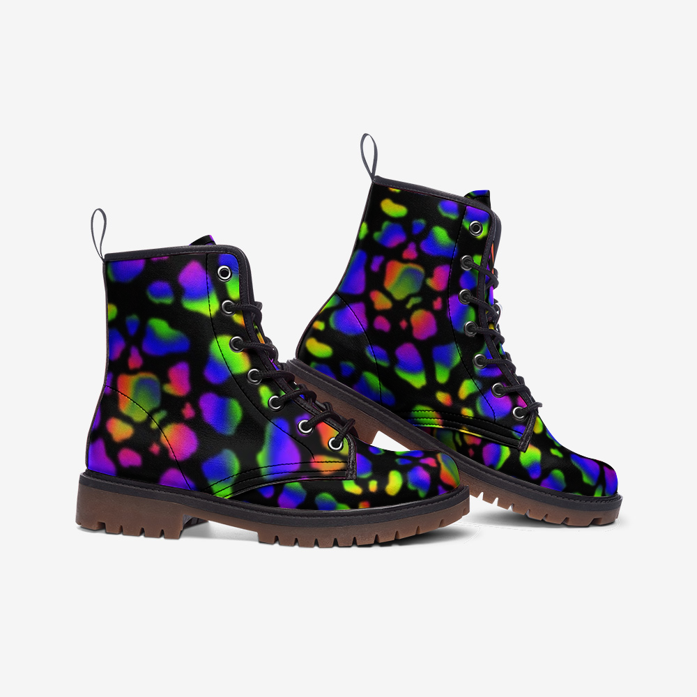 Dark Lava Lamp Leather Lightweight boots MT
