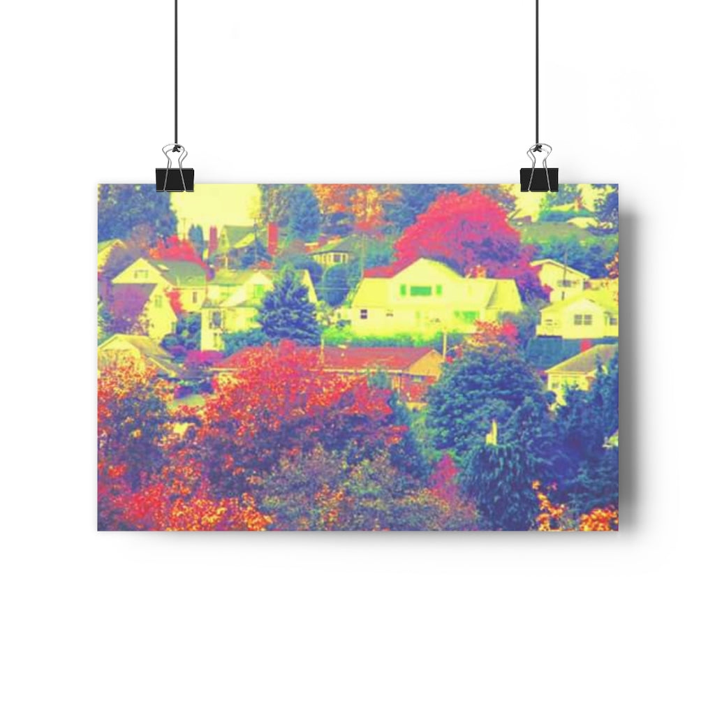 Autumn From The East Window Giclée Art Print